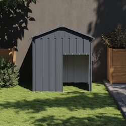 Specifications of the Anthracite Galvanised Steel Dog House