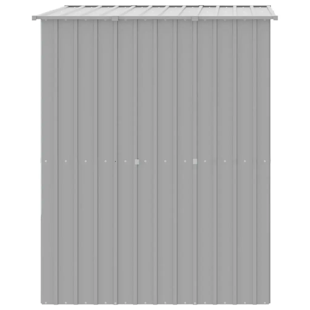 Dog House with Roof Pet Kennel Outdoor Shelter Grey Heavy Duty Durable Cage