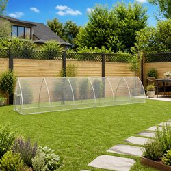 Chicken Cage Specifications: 600x105x120cm Galvanised Steel