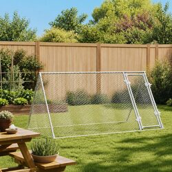 Specifications for Silver Galvanised Chicken Cage 200x105x91 cm