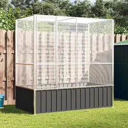 Specifications of Bird Aviary Cage in Silver Steel Mesh