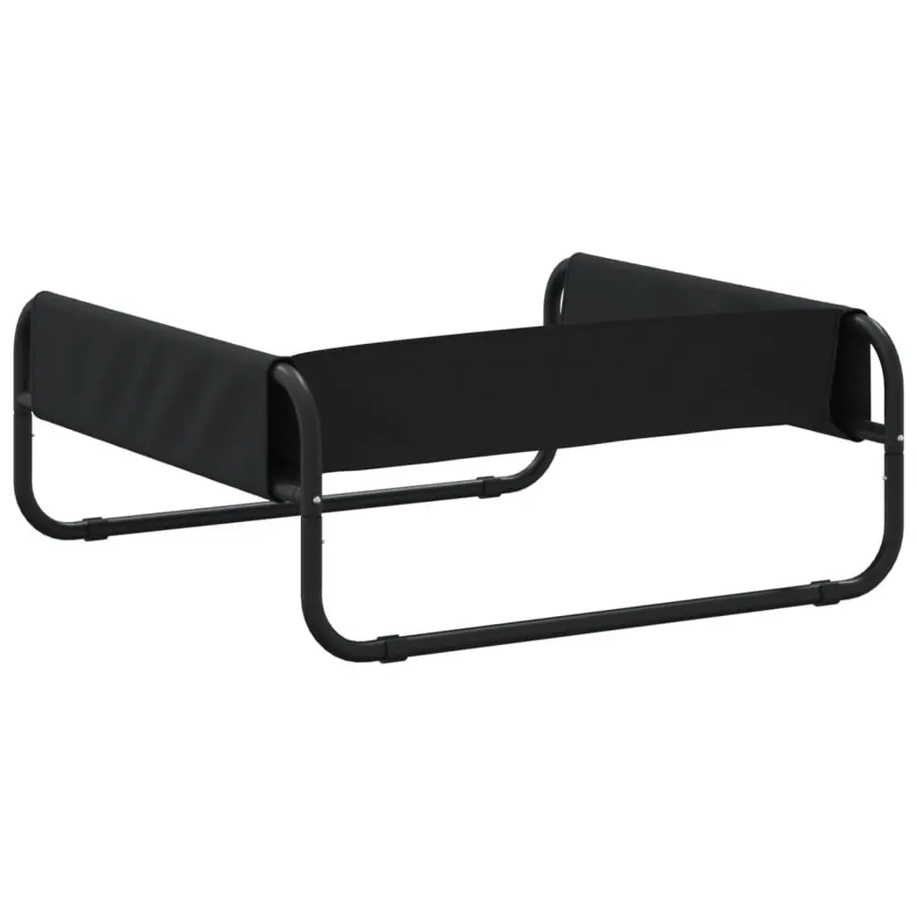 Elevated Dog Bed Indoor Outdoor Anthracite Oxford Fabric Steel Frame