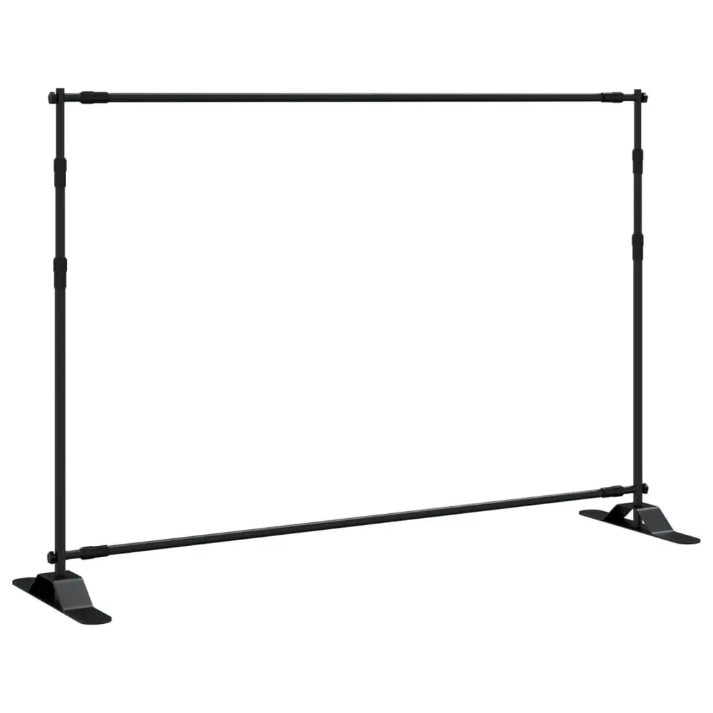 Backdrop Stand with Steel Construction 175-305cm Width