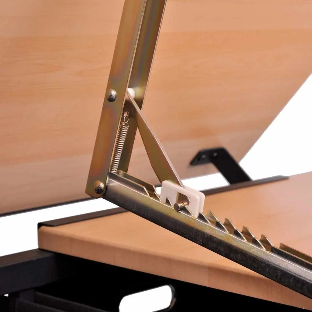 Adjustable Height Drawing and Crafting Table with Padded Stool