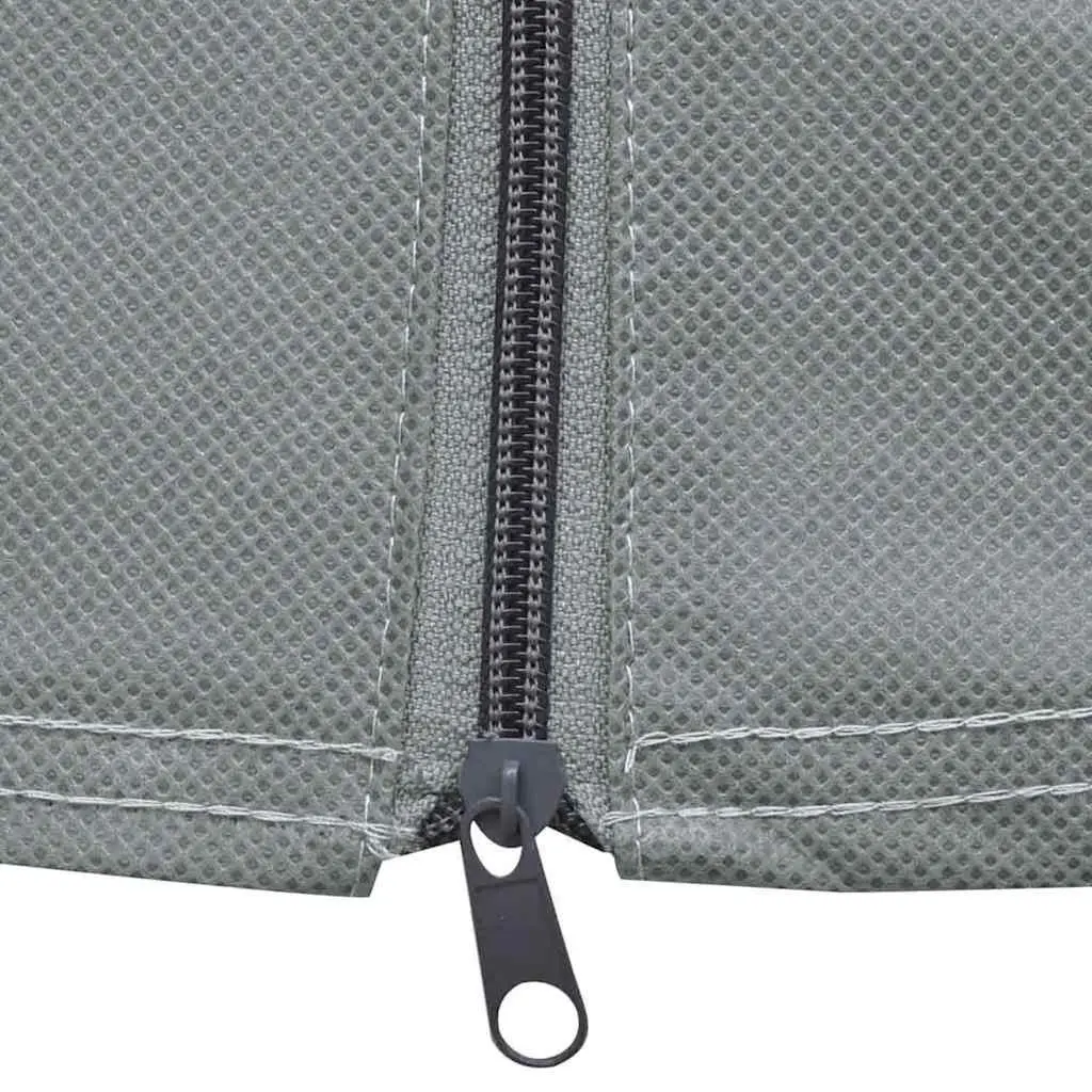 Caravan Cover Grey S Storage Protection Water Repellent Breathable UV Resistant