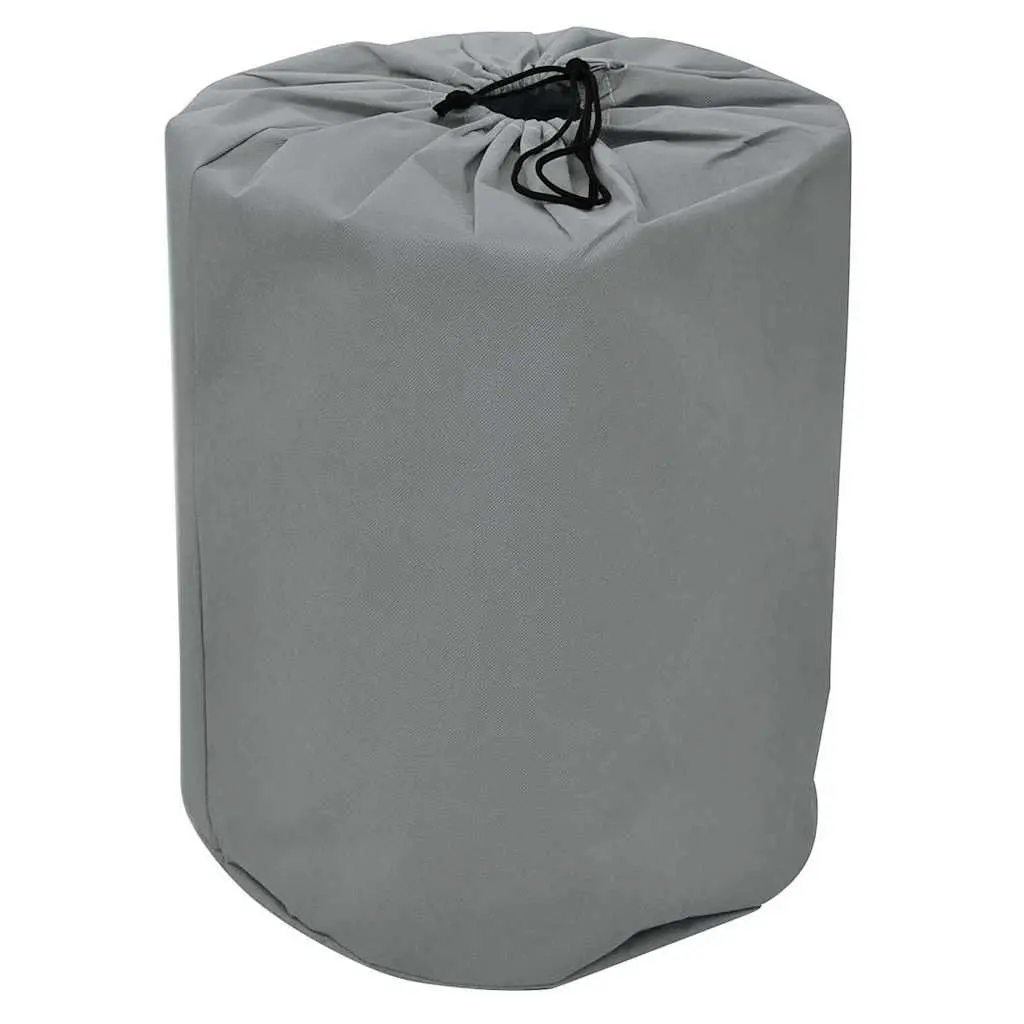 Caravan Cover Grey M Waterproof Breathable UV Resistant Storage Protection