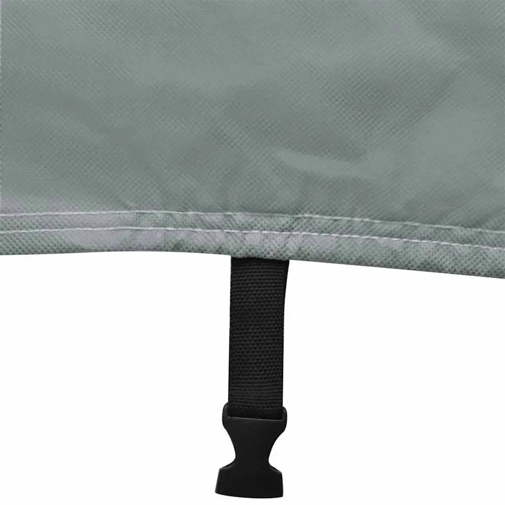 Caravan Cover Grey M Waterproof Breathable UV Resistant Storage Protection