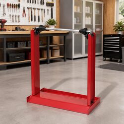 High-Quality Red Motorcycle Wheel Balancer - Specs Inside