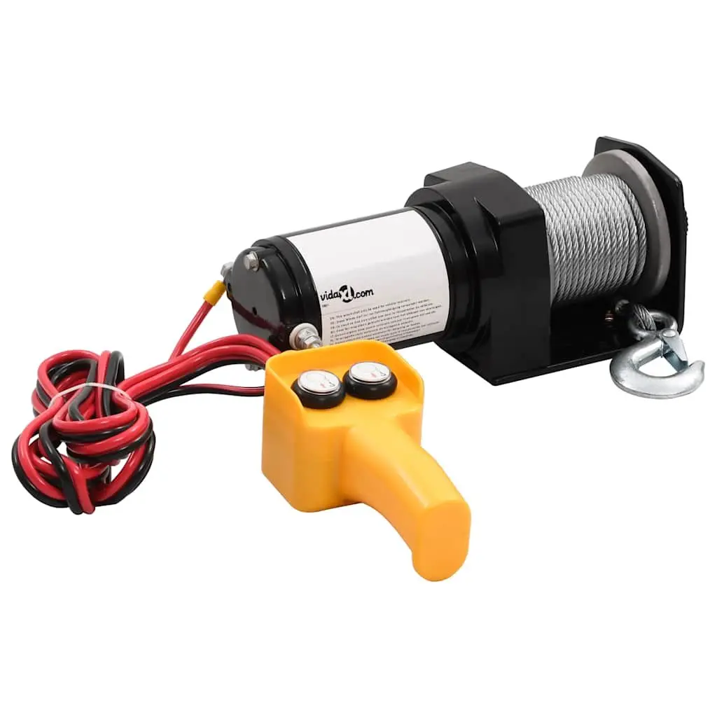 Electric Winch for Vehicle Recovery 12V 907kg