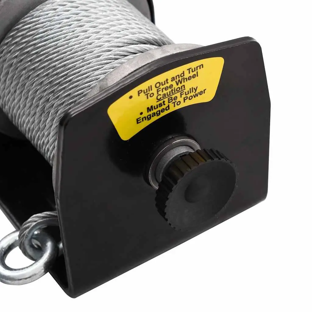 Electric Winch for Vehicle Recovery 12V 907kg