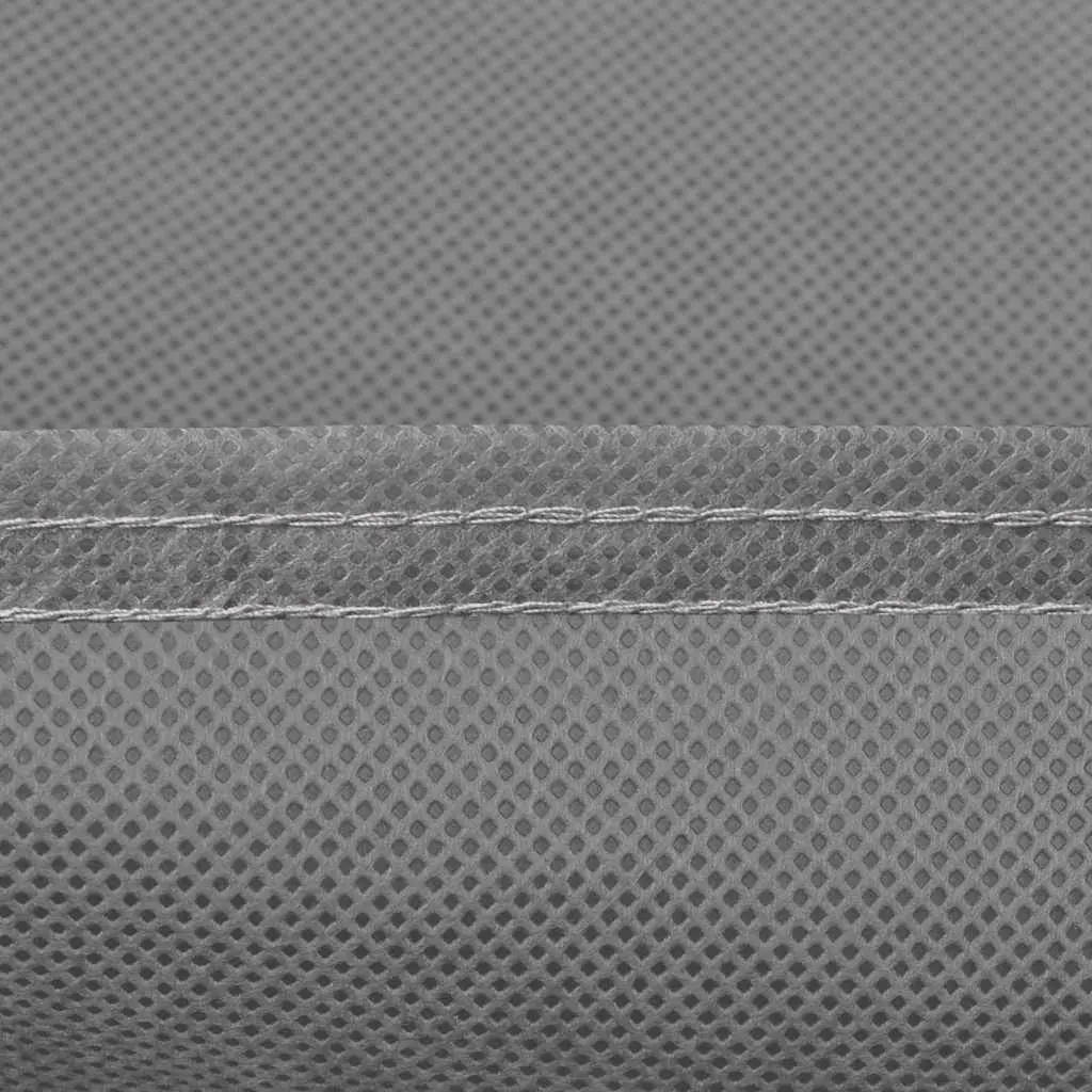 Car Storage Cover Grey Nonwoven Fabric Sedan Protective Dust Shield XL Size