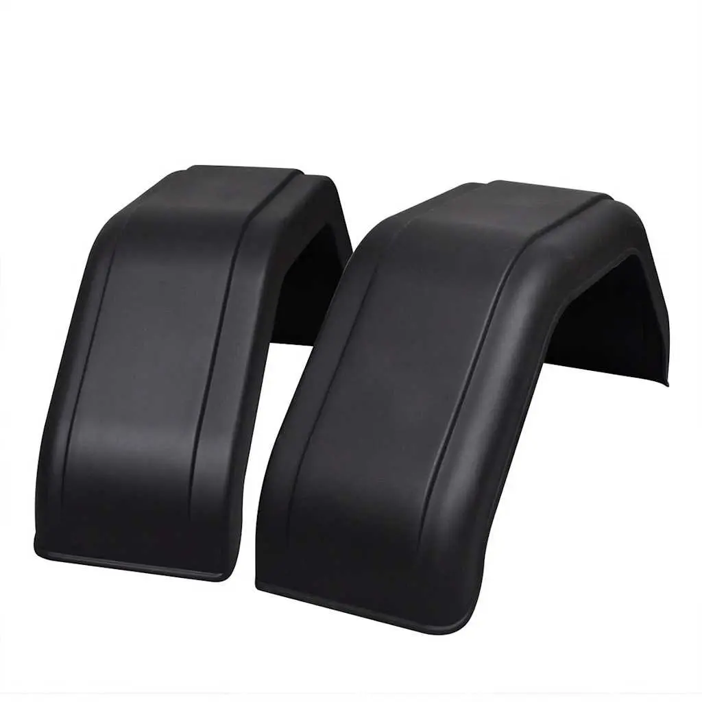 Mudguard Set 220 x 760 mm Black Fender