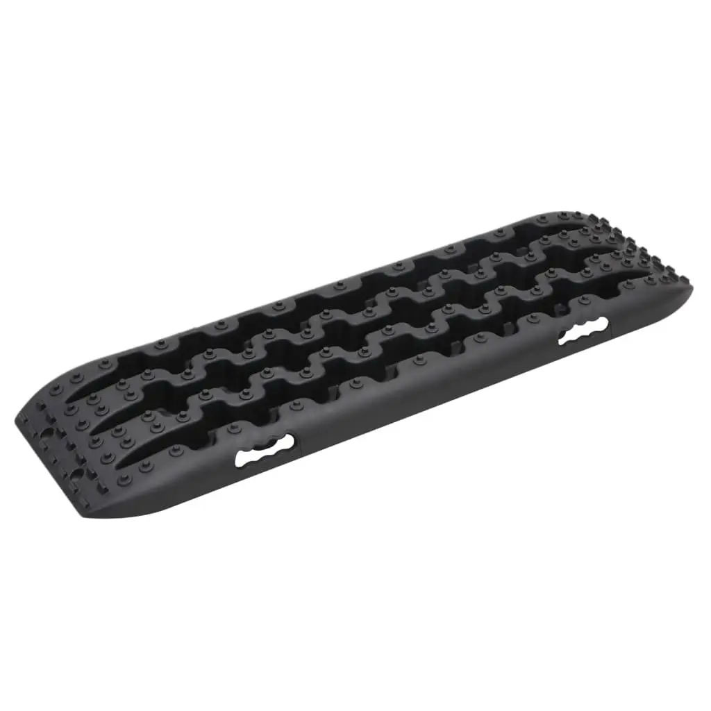 Traction Boards Off-Road Recovery Track 106 x 30.5 cm Black Nylon 2 Piece