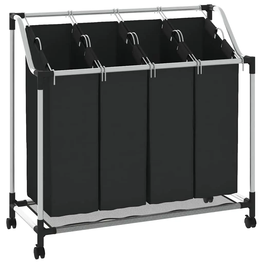 Laundry Sorter for Laundry Room Utility Room with 4 Bags