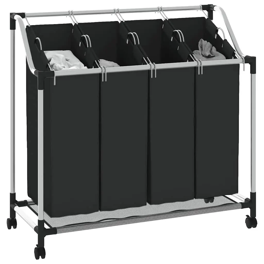 Laundry Sorter for Laundry Room Utility Room with 4 Bags