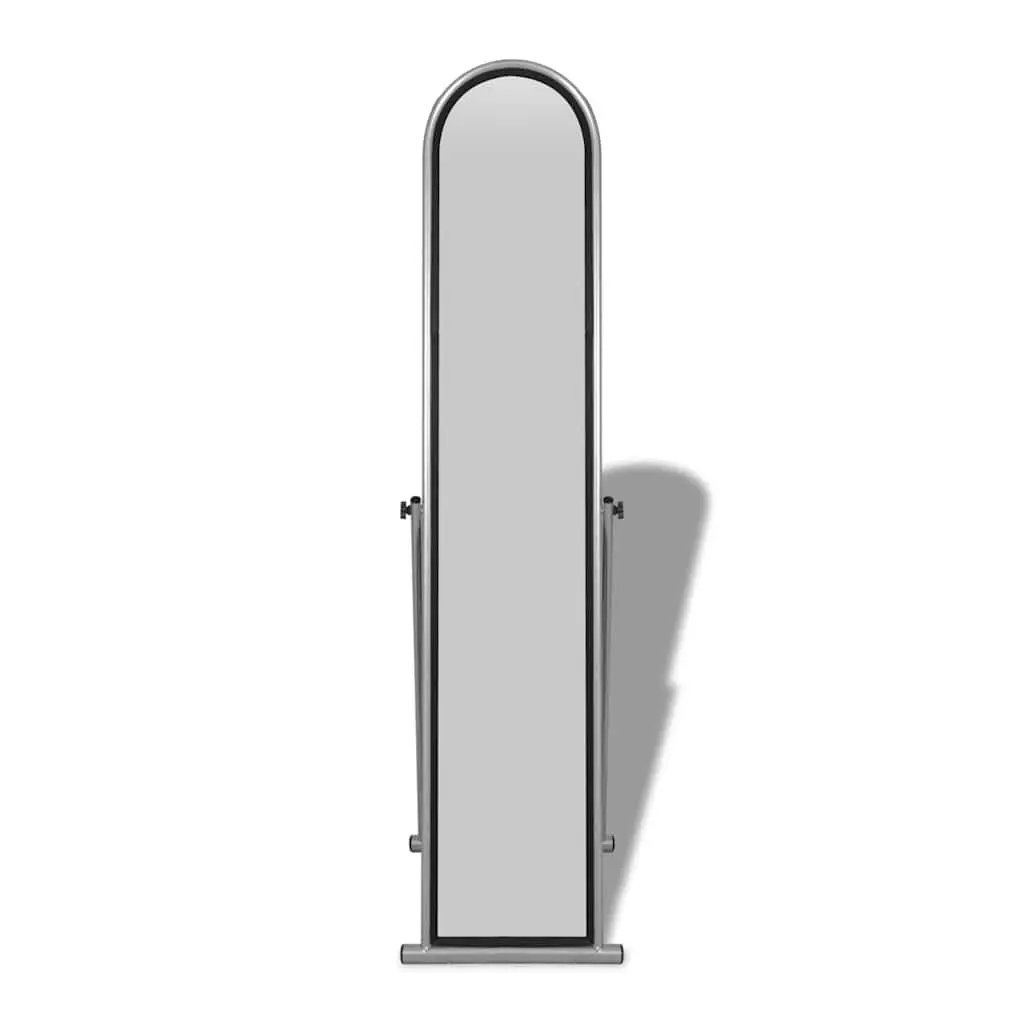 Full Length Floor Mirror Bedroom Living Room Grey