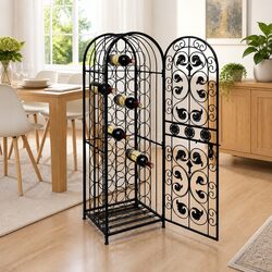 45 Bottle Floor Standing Wine Rack Specifications