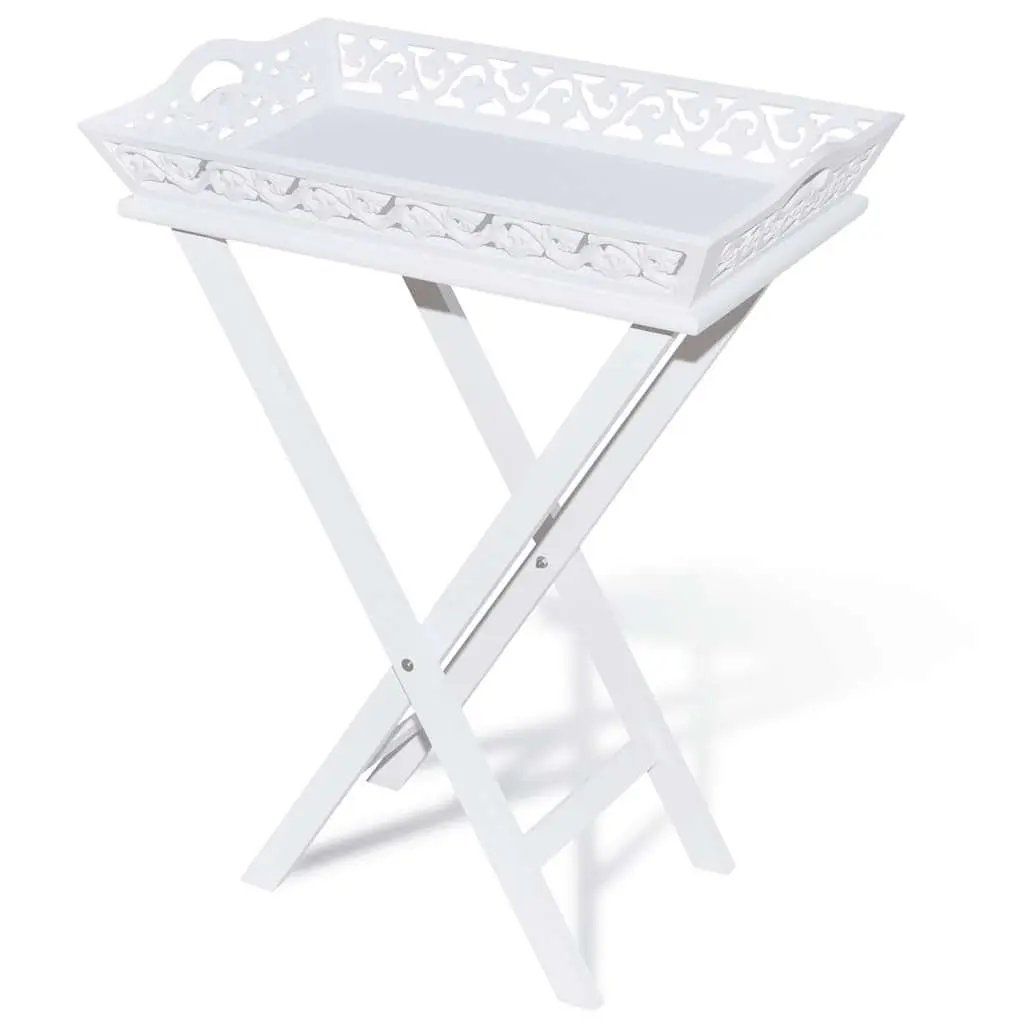 Side Table with Removable Tray