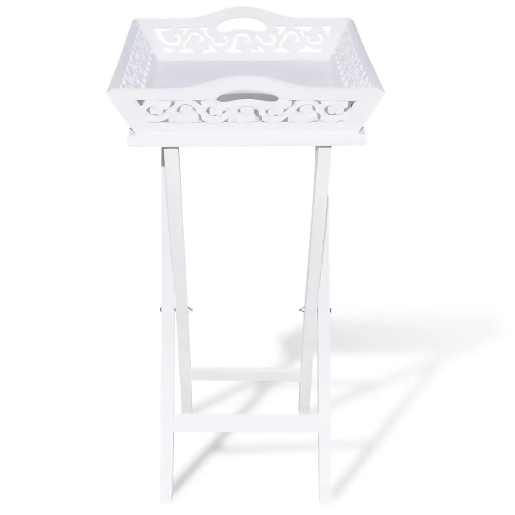 Side Table with Removable Tray