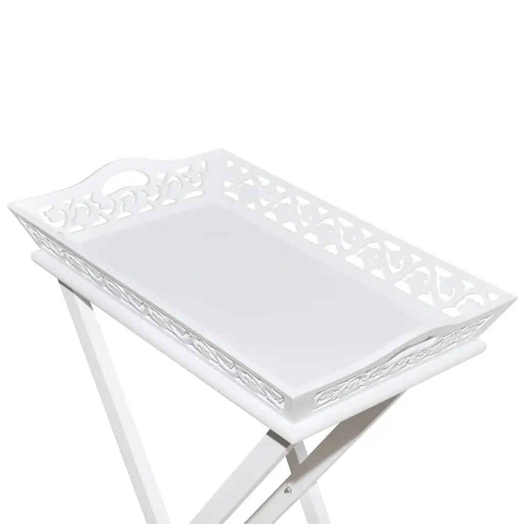 Side Table with Removable Tray