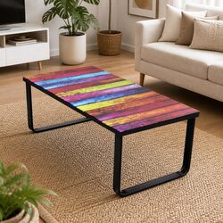 Specifications for Rectangular Coffee Table with Glass Top