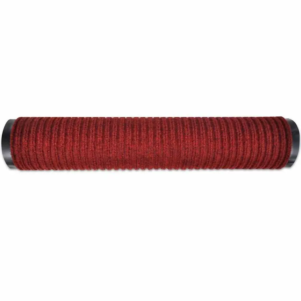 Door Mat Indoor Outdoor Red 90 x 60 cm Non-Slip PVC
