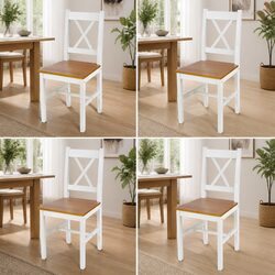 Specifications for 4 Piece Wooden Dining Chair Set