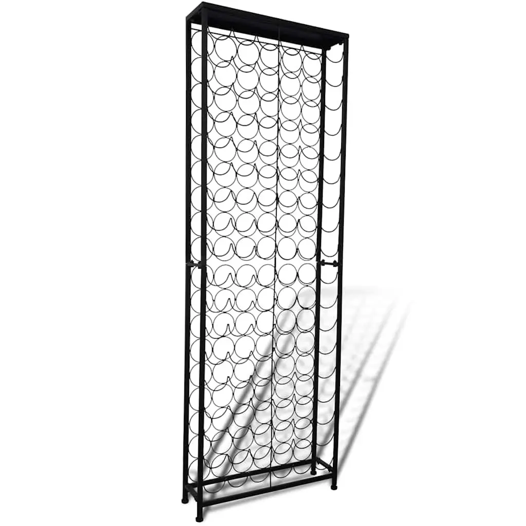 Wine Rack Standing Metal Storage 108 Bottle Holder