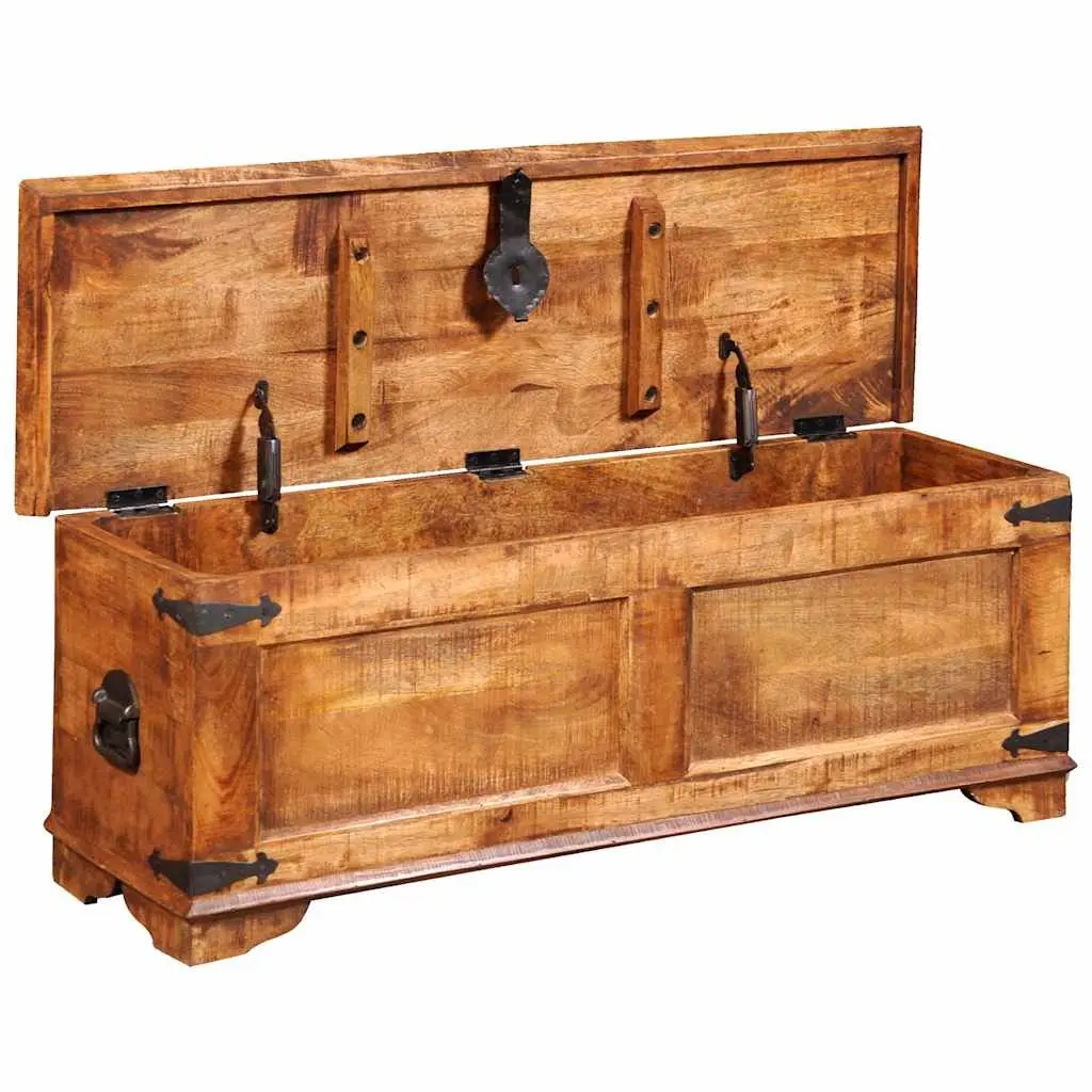 Handmade Brown Storage Chest