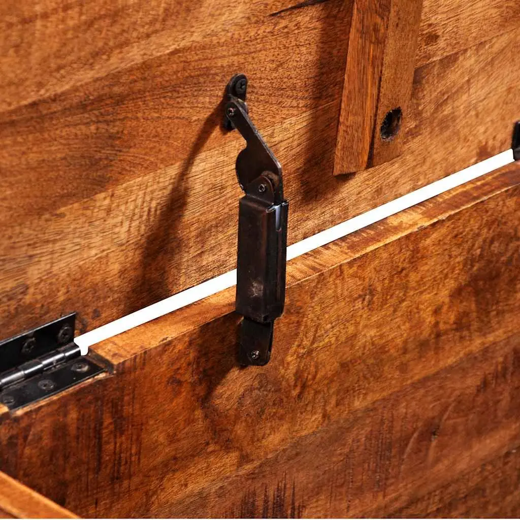 Handmade Brown Storage Chest