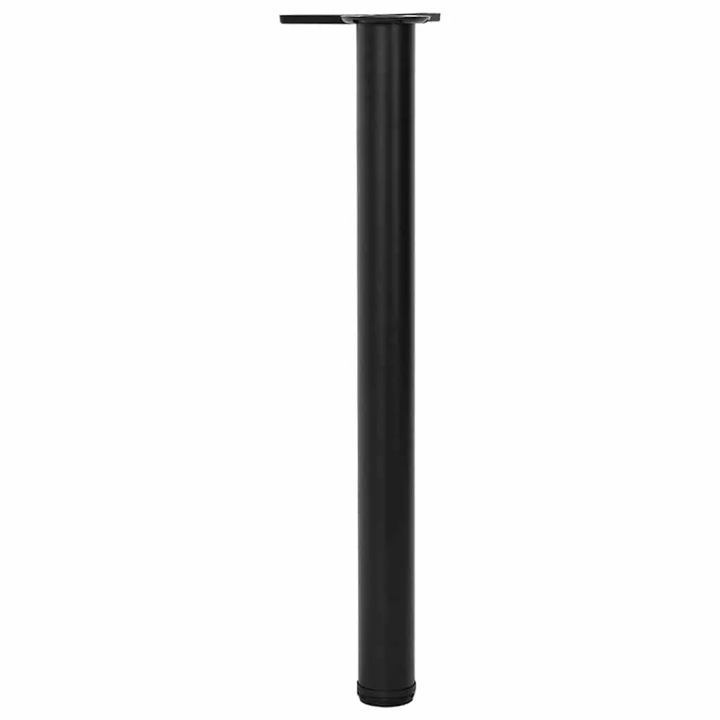 Table Legs Height Adjustable 710mm Set of 4 Replacement Furniture Support Black