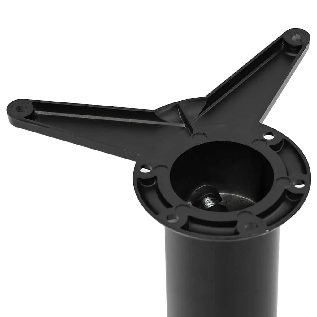 Table Legs Height Adjustable 710mm Set of 4 Replacement Furniture Support Black