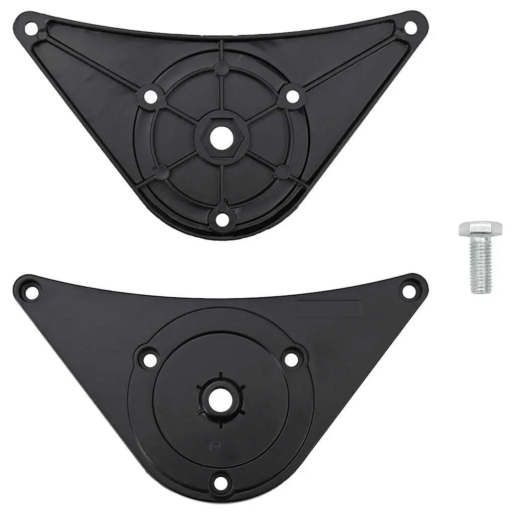 Table Legs Adjustable for Furniture 1100 mm Black Set 4 Pieces