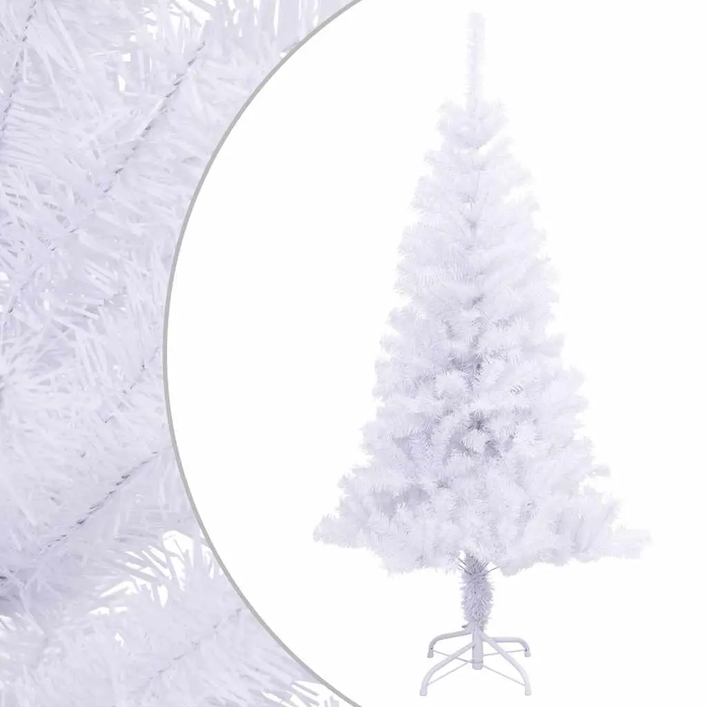 White Artificial Christmas Tree 150cm 380 Branches with Stand Indoor Outdoor