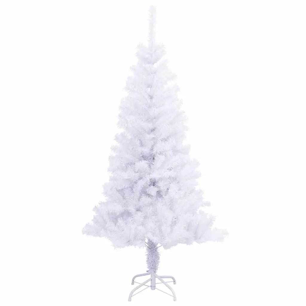 White Artificial Christmas Tree 150cm 380 Branches with Stand Indoor Outdoor