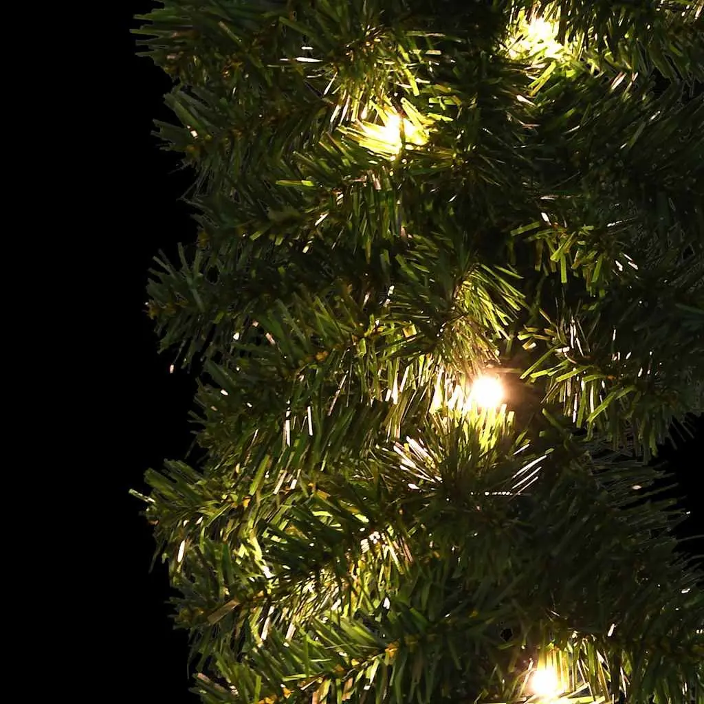 LED Christmas Garland 5m Green Flexible Indoor Outdoor Decoration for Stair Handrail