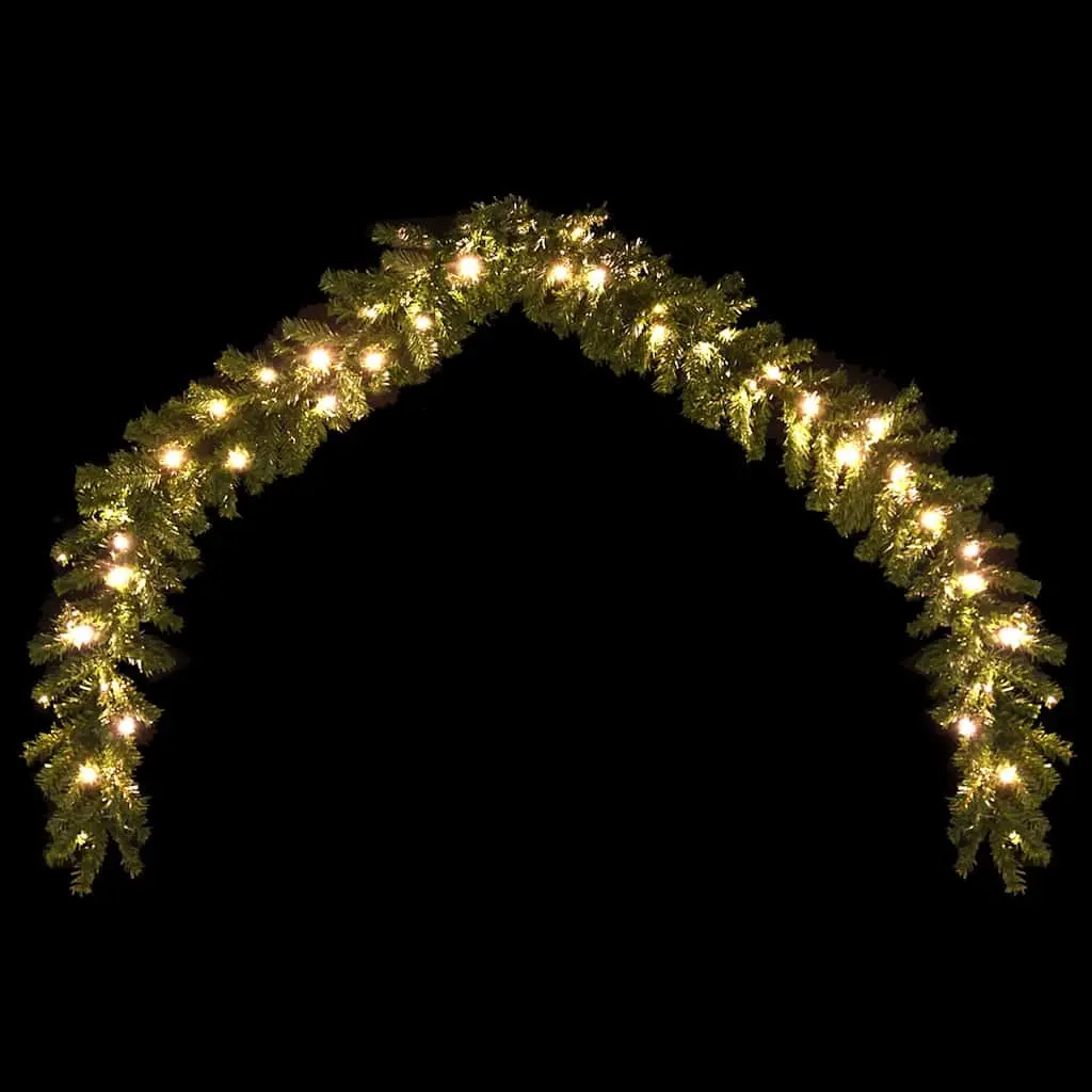 Christmas Garland Indoor Outdoor Decoration 10m Green