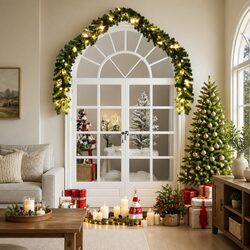 Specifications of 20m Green Christmas Garland with LED Lights