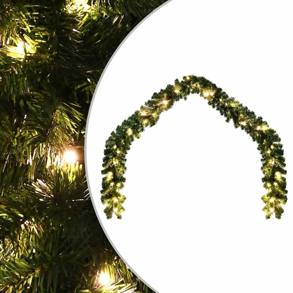 Christmas Garland Indoor Outdoor 20m Green
