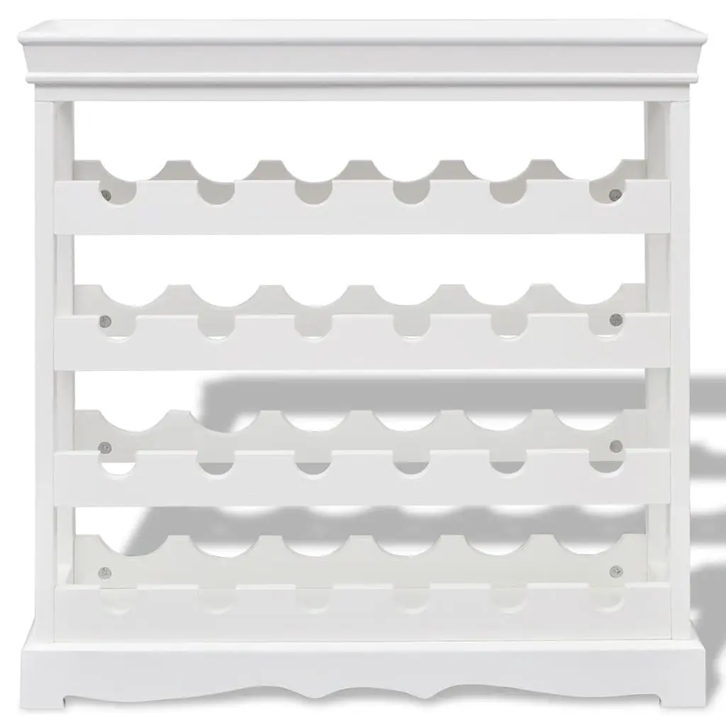 24-Bottle White Wine Cabinet with Top Tray