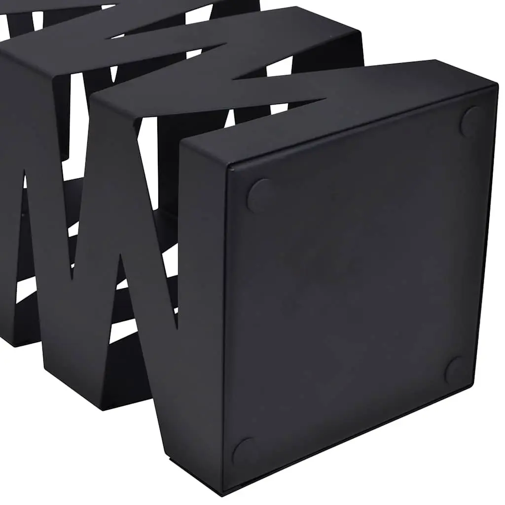 Umbrella Stand Storage Holder for Home 48.5cm Black Steel
