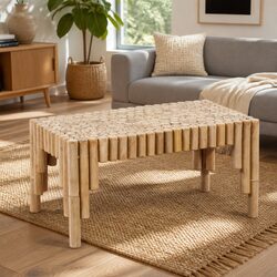 Bamboo Coffee Table Specifications for Home Decor