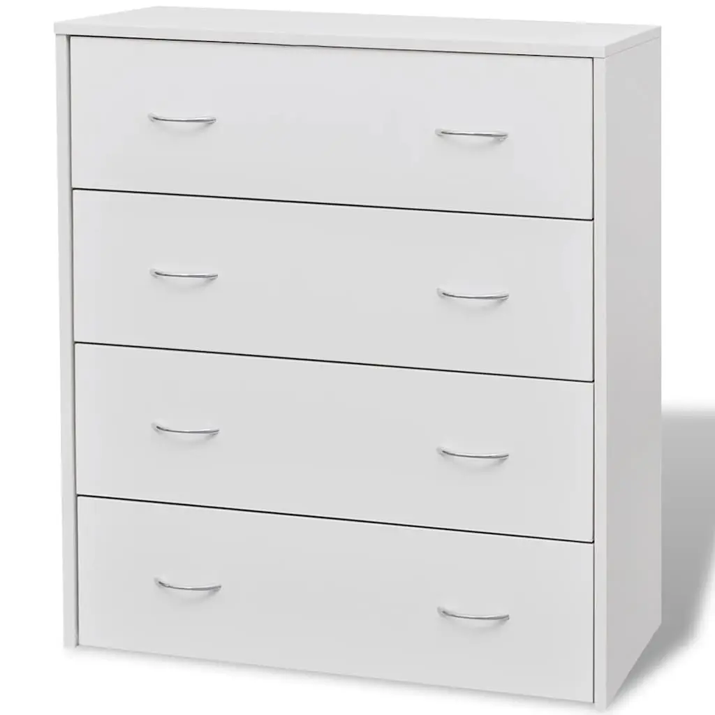 Sideboard with 4 Drawers Storage Cabinet Living Room Hallway Dining Furniture