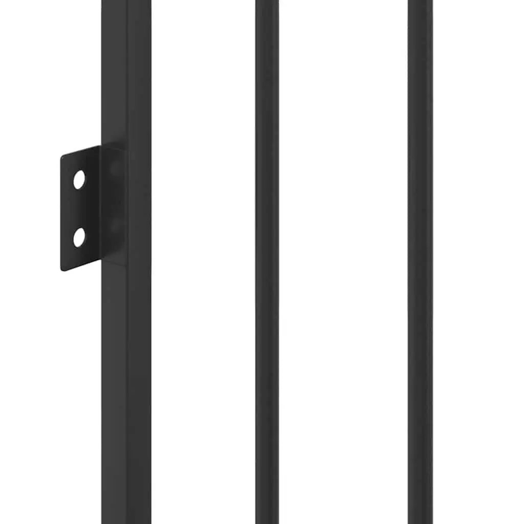 Pet Fireplace Fence Steel Black Swing Gate Safety Barrier Grill Stove Protection