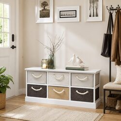 Specifications of 6-Drawer Wooden Storage Bench