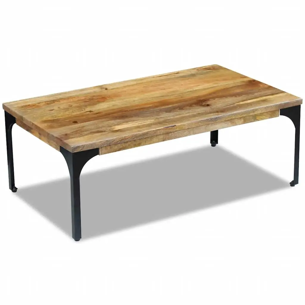 Wooden Coffee Table Brown 100x60x35 cm Living Room Accent Side End Couch Table