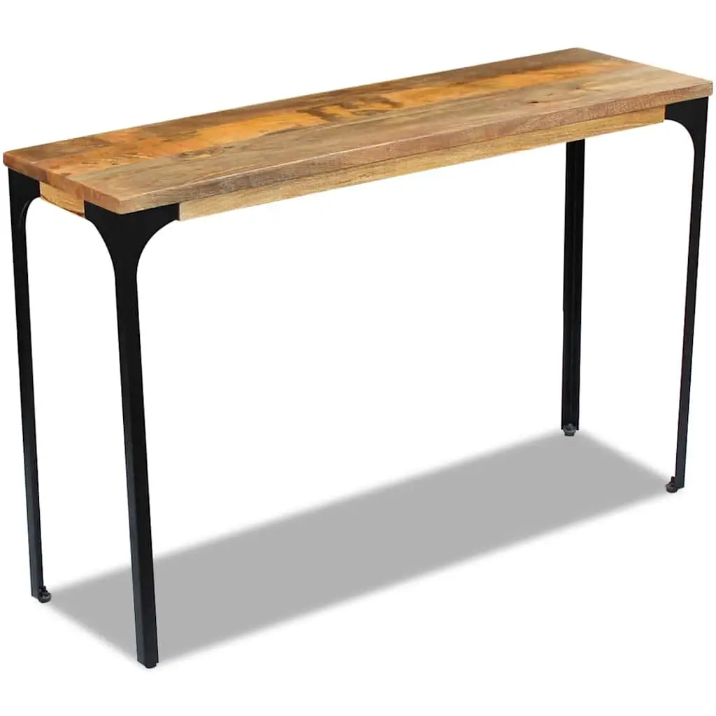 Wooden End Table Console Sideboard 120x35x76cm Living Room Accent Furniture