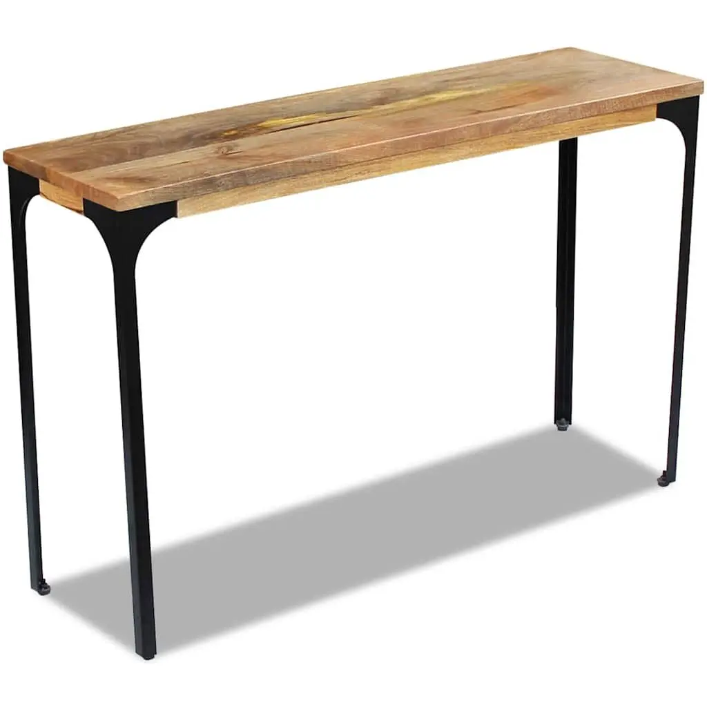 Wooden End Table Console Sideboard 120x35x76cm Living Room Accent Furniture