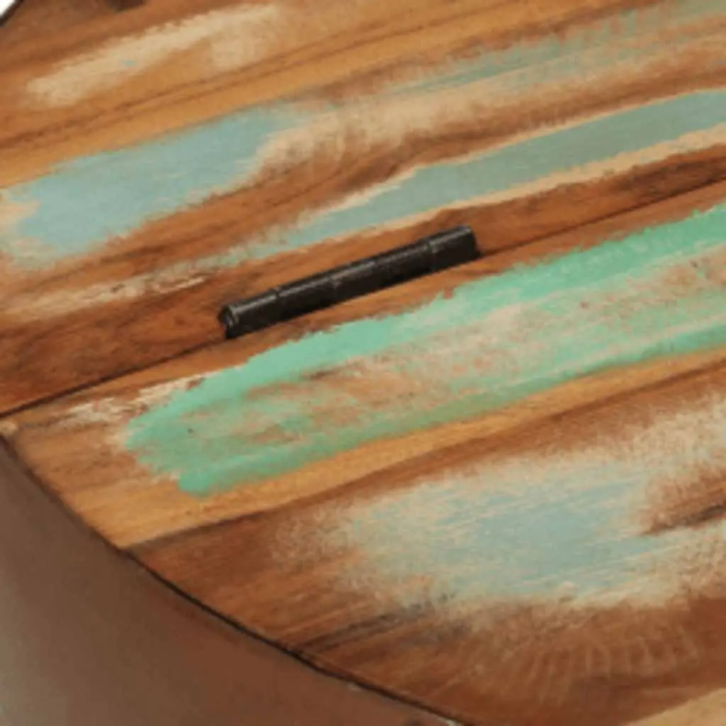 Two Piece Bowl Shaped Coffee Table Set Reclaimed Wood Living Room