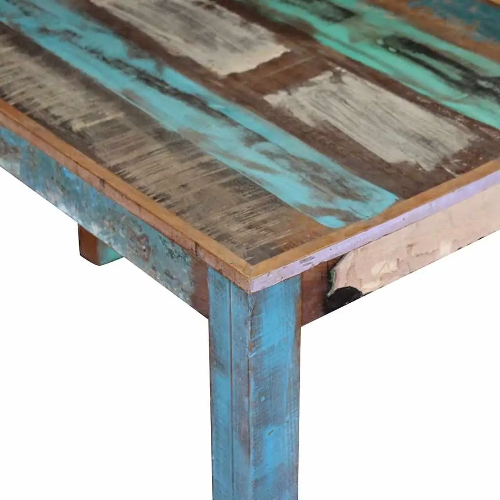 Dining Table Solid Reclaimed Wood Kitchen Room Furniture Antique Style Handmade
